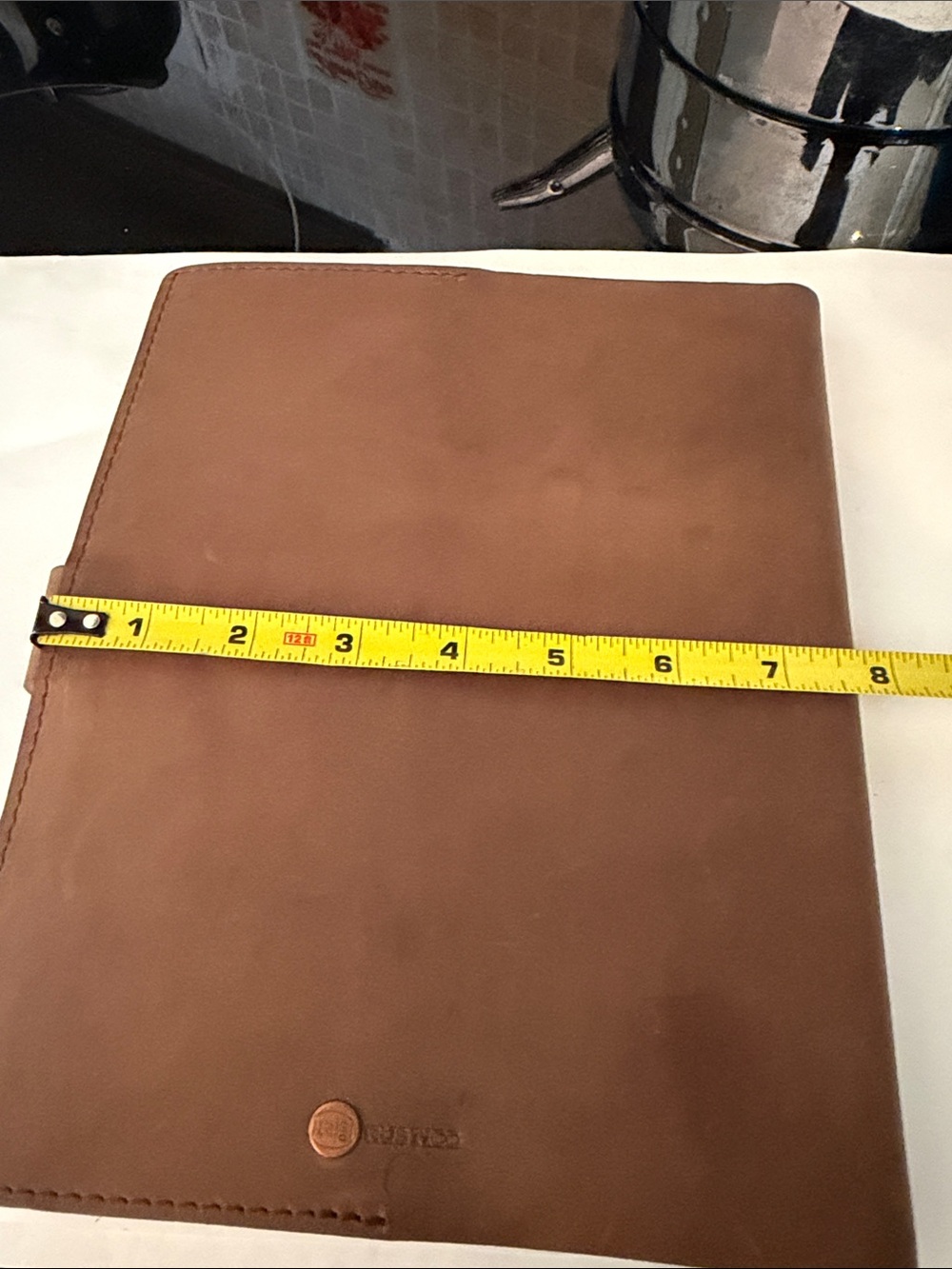 Rustcio Leather Lined Journal – Western Ranch Style Notebook, 6666 Ranch - Picture 11 of 13